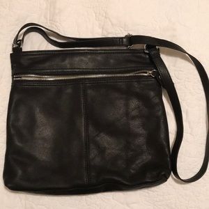 EUC Margot Black Leather Crossbody